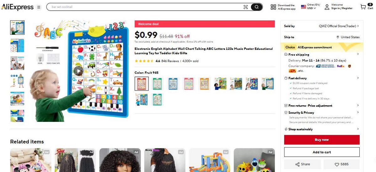 Alphabet Montresorri Educational Toys