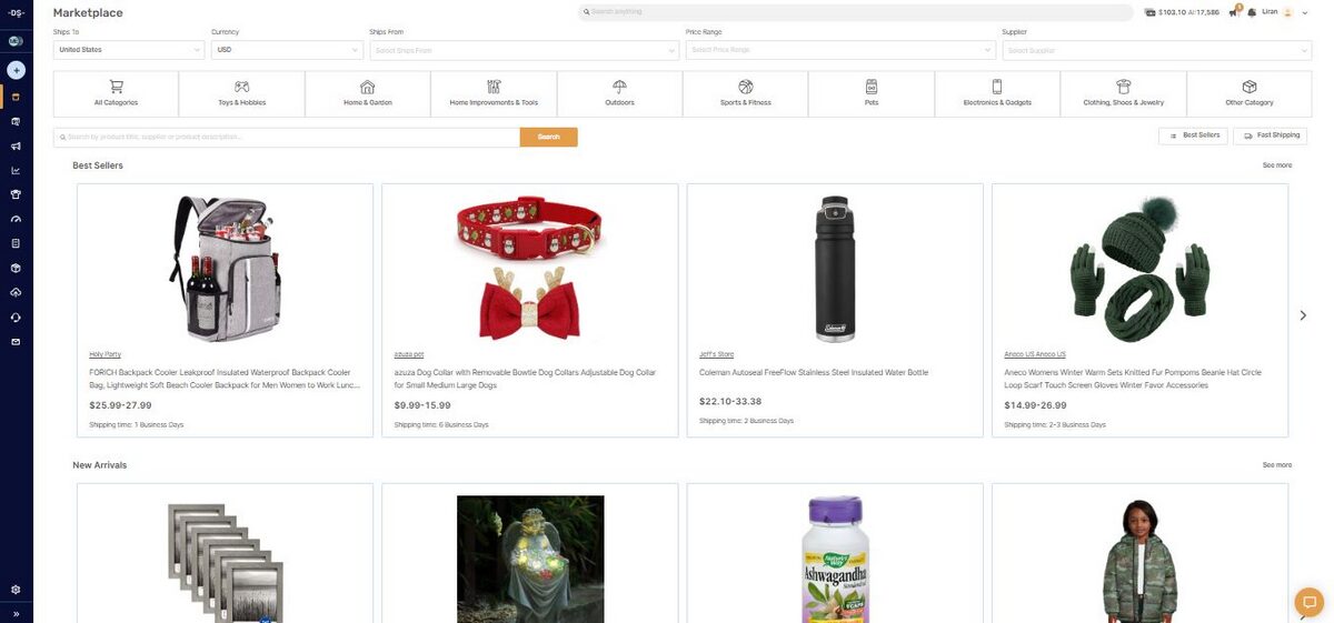 Temu competitors AutoDS