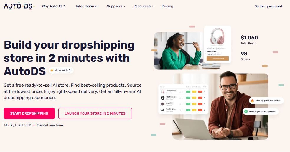 AutoDS Dropshipping Automation Tool