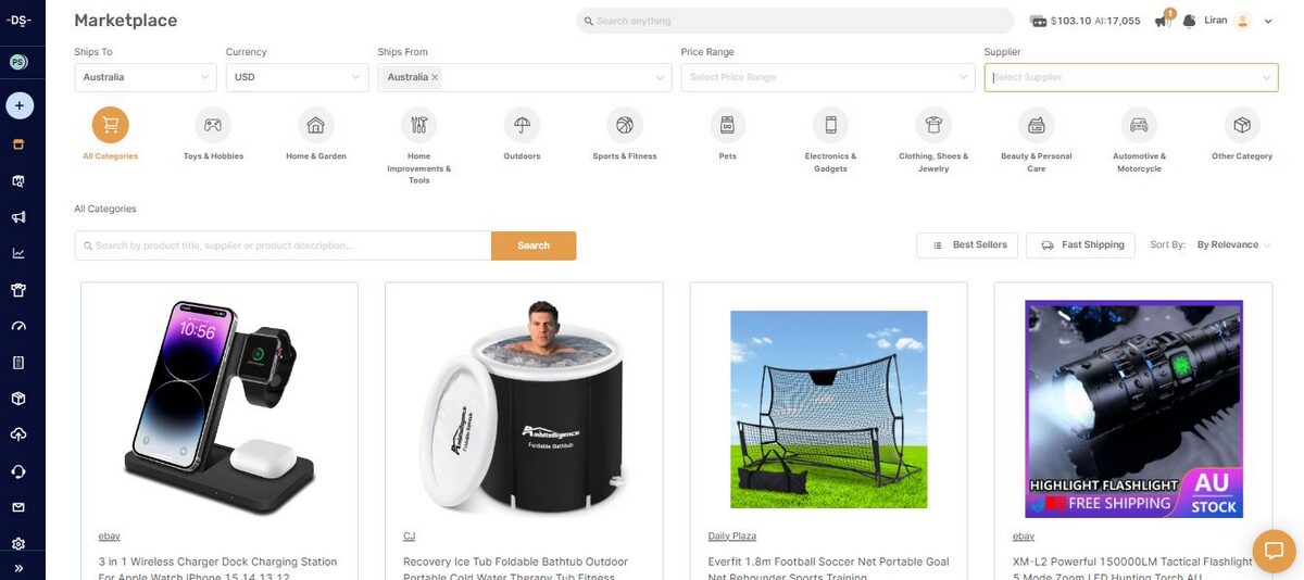 Best Australian Dropshipping Suppliers AutoDS