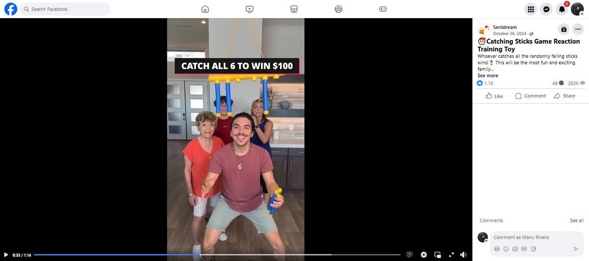 Sticks Game Best Products To Dropship Facebook Ad