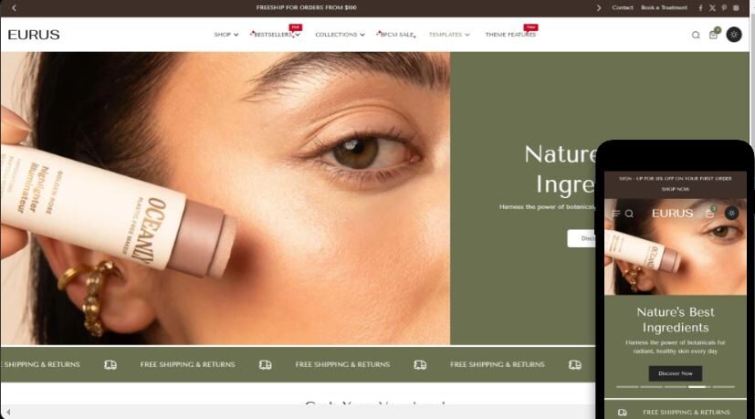 Shopify Responsive Theme