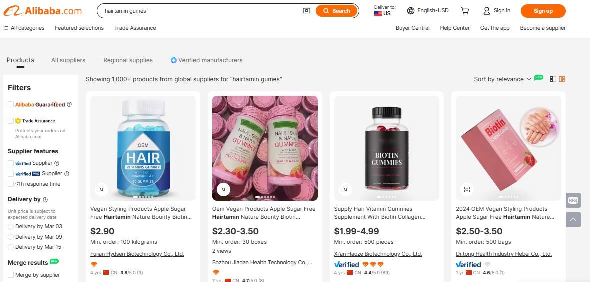 Hair Vitamin Tablets