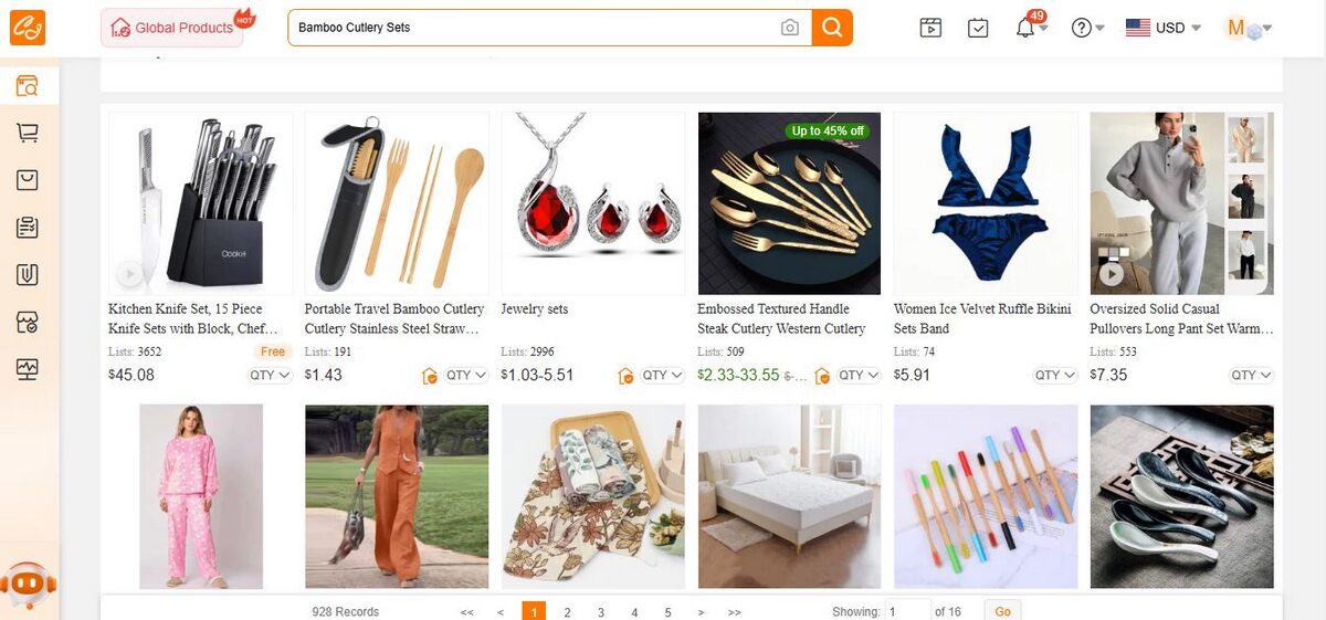 Eco-Friendly Bamboo Sets