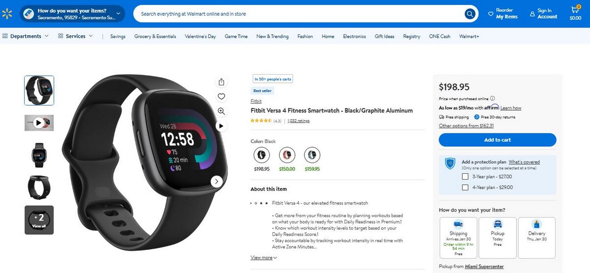 Fitness Smartwatch