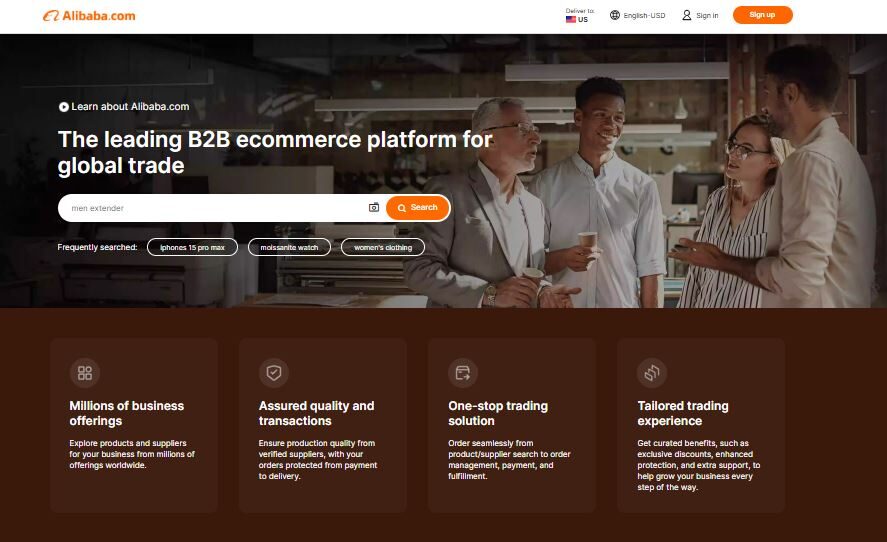 Temu Competitors Alibaba