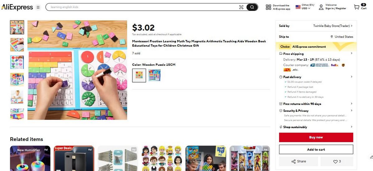 Magnetic Educational Toys