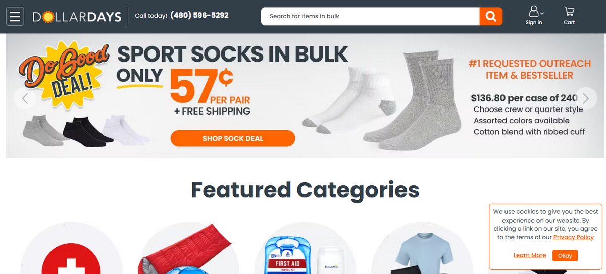 Dollar Days us wholesale supplier