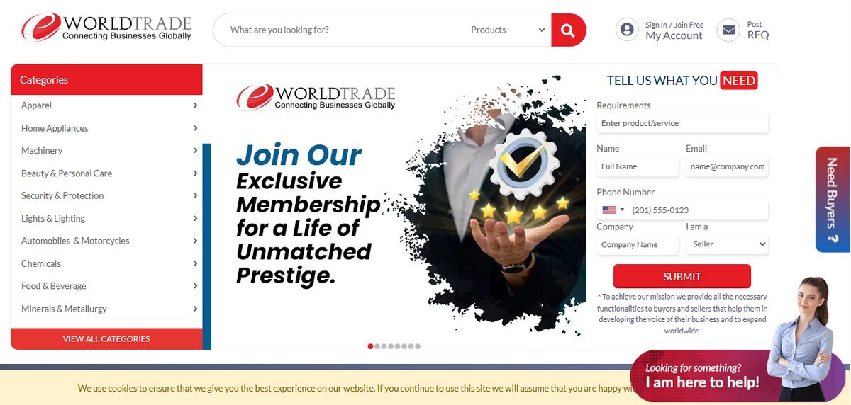 eWorld Trade us wholesale supplier