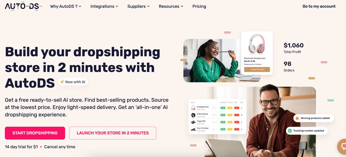 AutoDS The All-in-One Dropshipping Solution