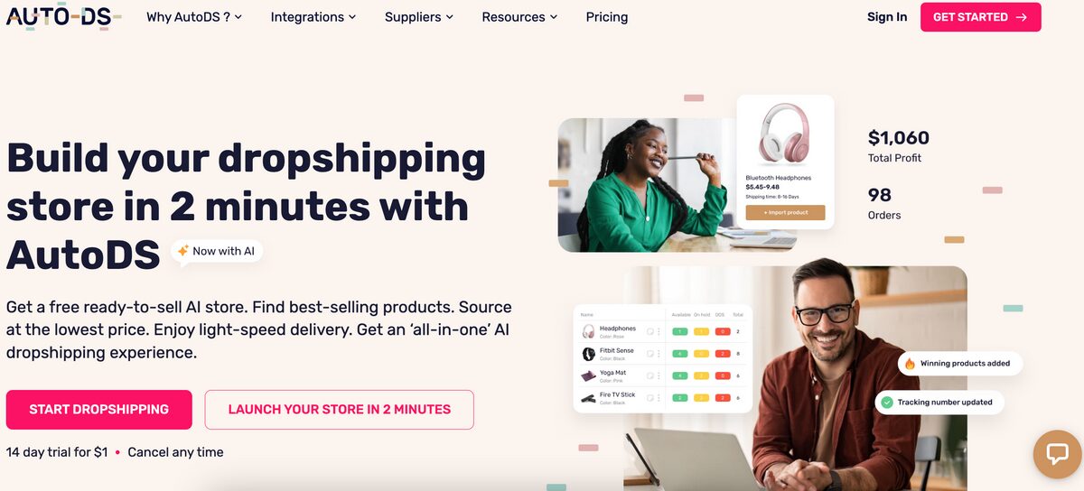AutoDS The All-in-One Dropshipping Solution