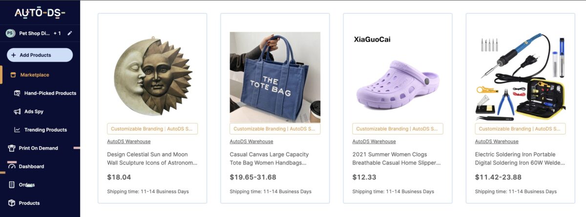 autods australian dropshipping suppliers