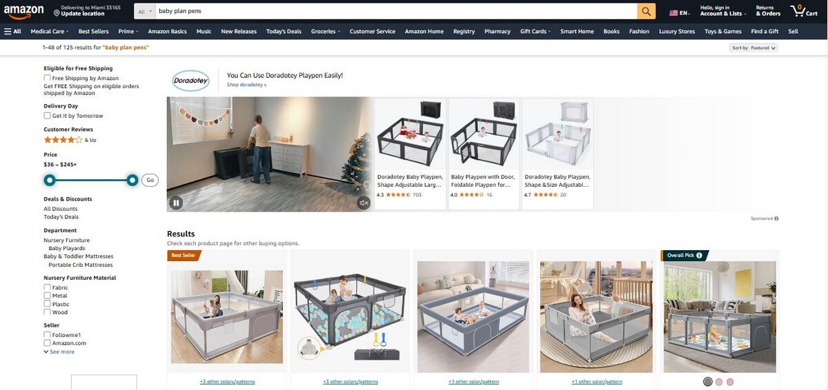 Playpens dropshipping baby products