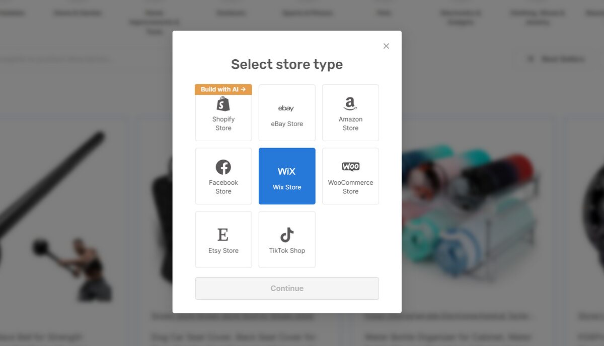 connect Wix to AutoDS for dropshipping suppliers