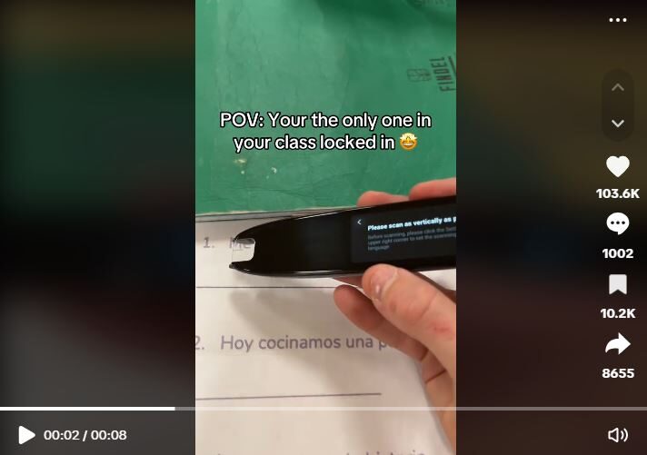 TikTok Portable Scanner