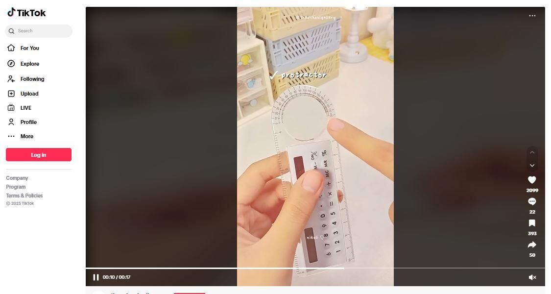 Mini Calculator Products To Dropship TikTok Ad