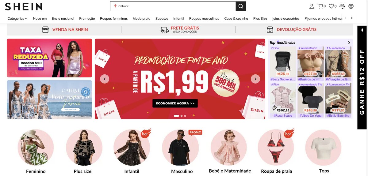 Aliexpress alternatives Shein