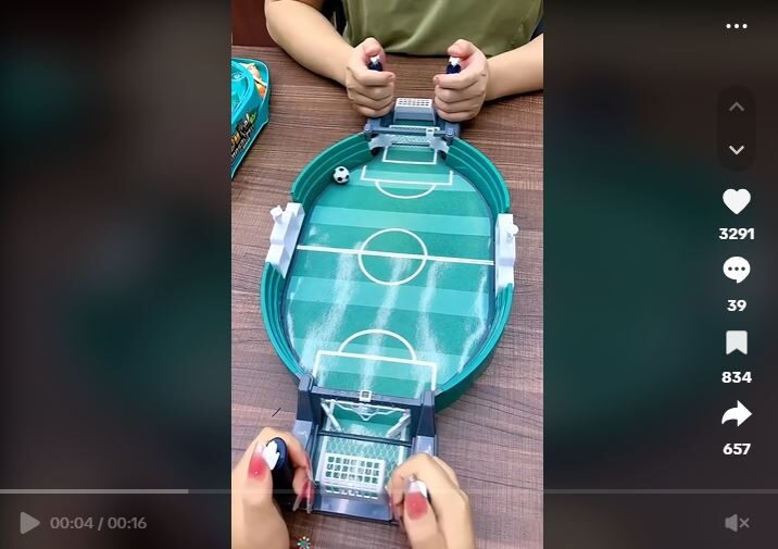 Soccer Table TikTok