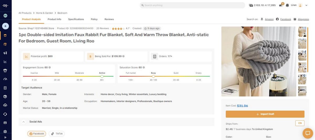 bunny blank best items to dropship in february 2025