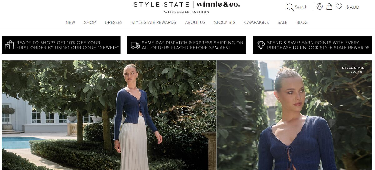 Style State australia wholesale supplier