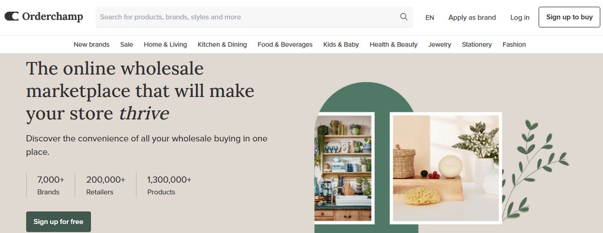 Orderchamp european wholesale supplier