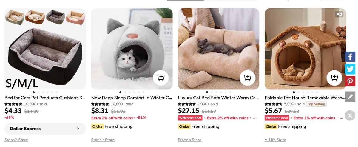 Cat Beds Dropshipping