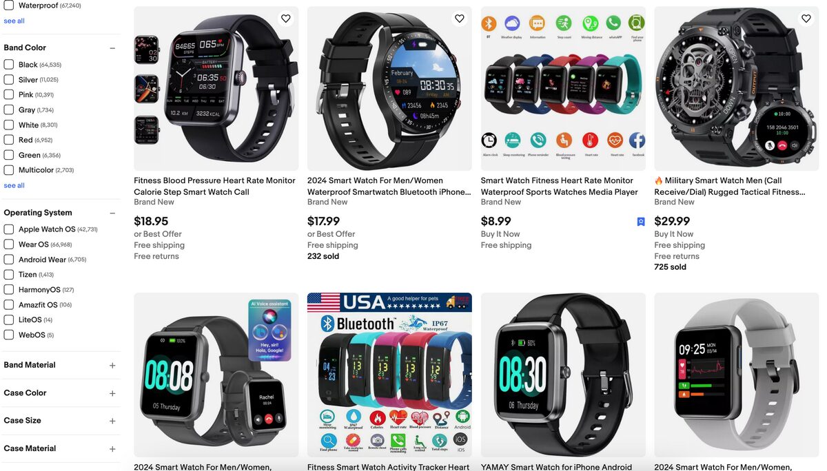 eBay health-related tech