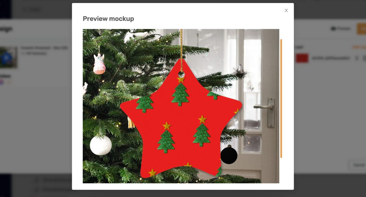 AutoDS Print On Demand Feature Mockup