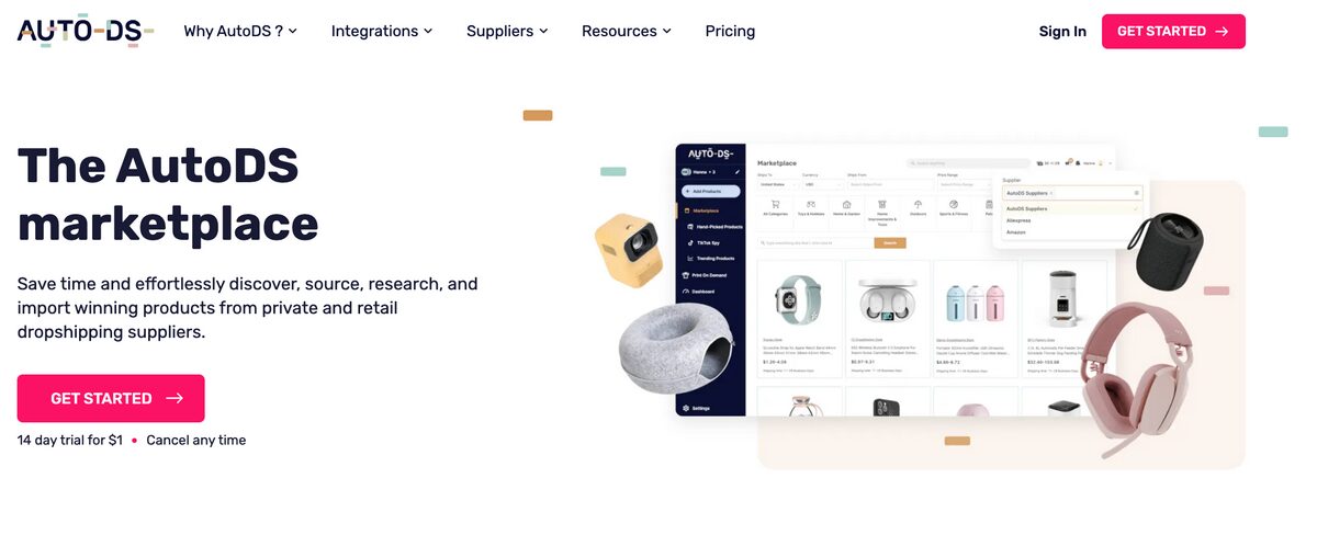 autods dropshipping suppliers for tiktok shop