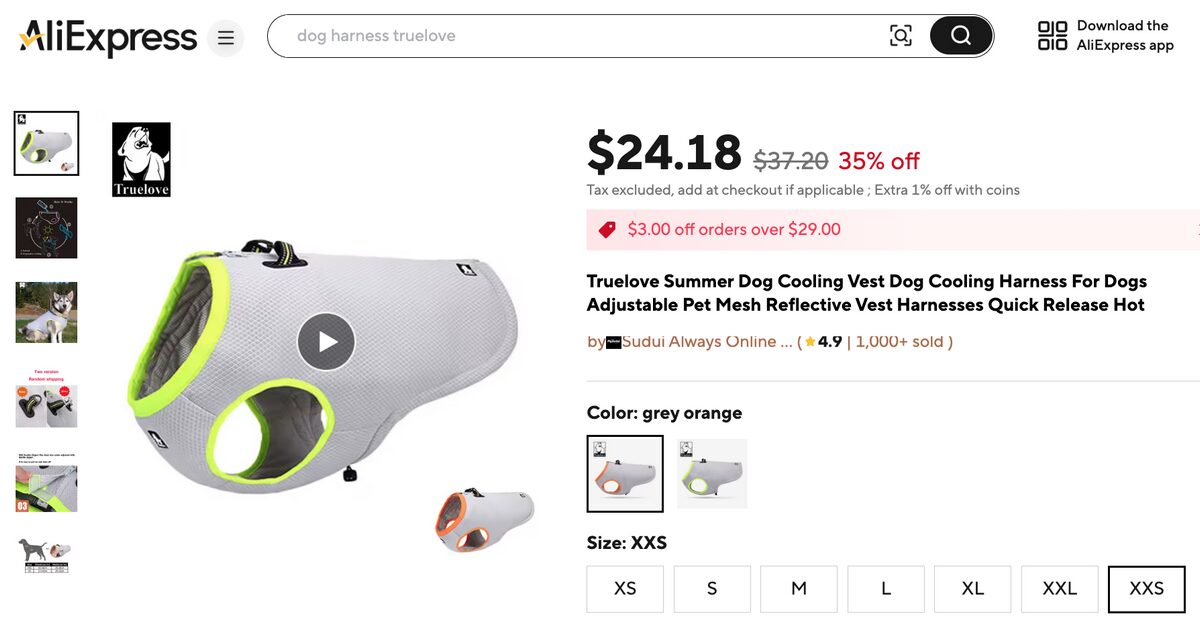 Cooling Vest For Dogs AliExpress