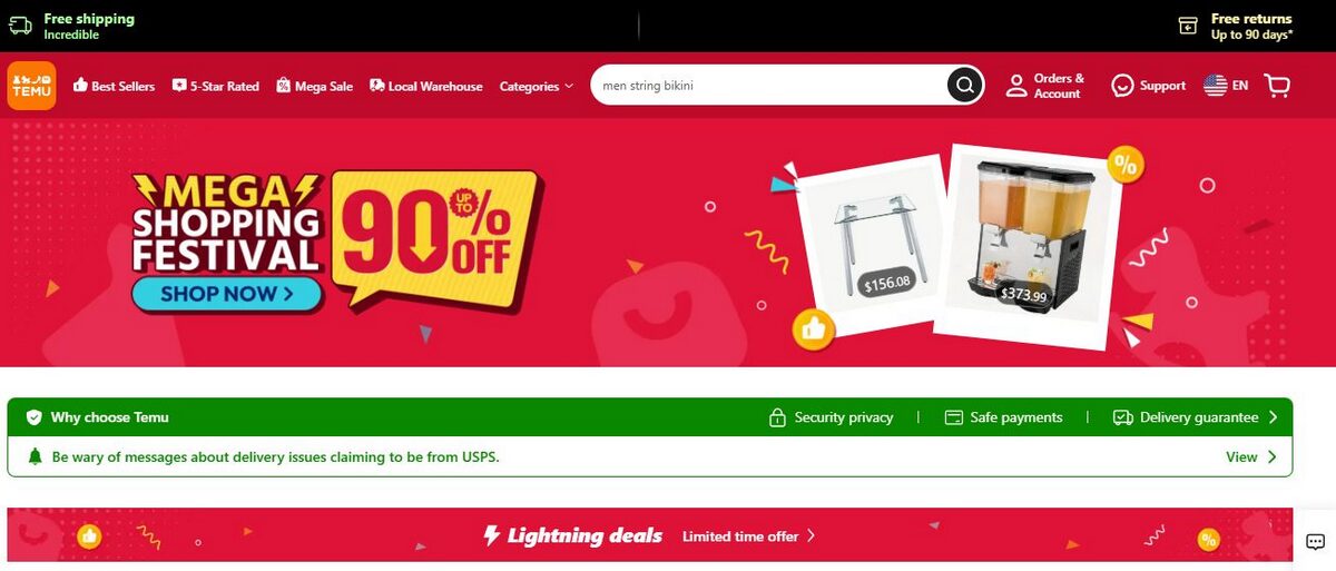 Temu baby dropship products