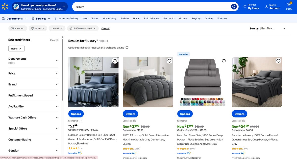 walmart luxury dropshipping suppliers sheets
