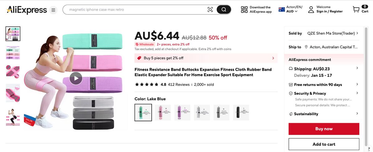 Fabric Resistance Bands