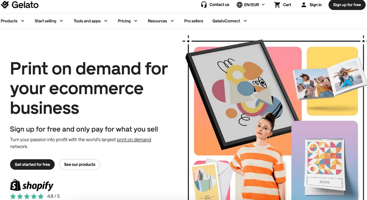 Gelato Print On Demand Ornaments