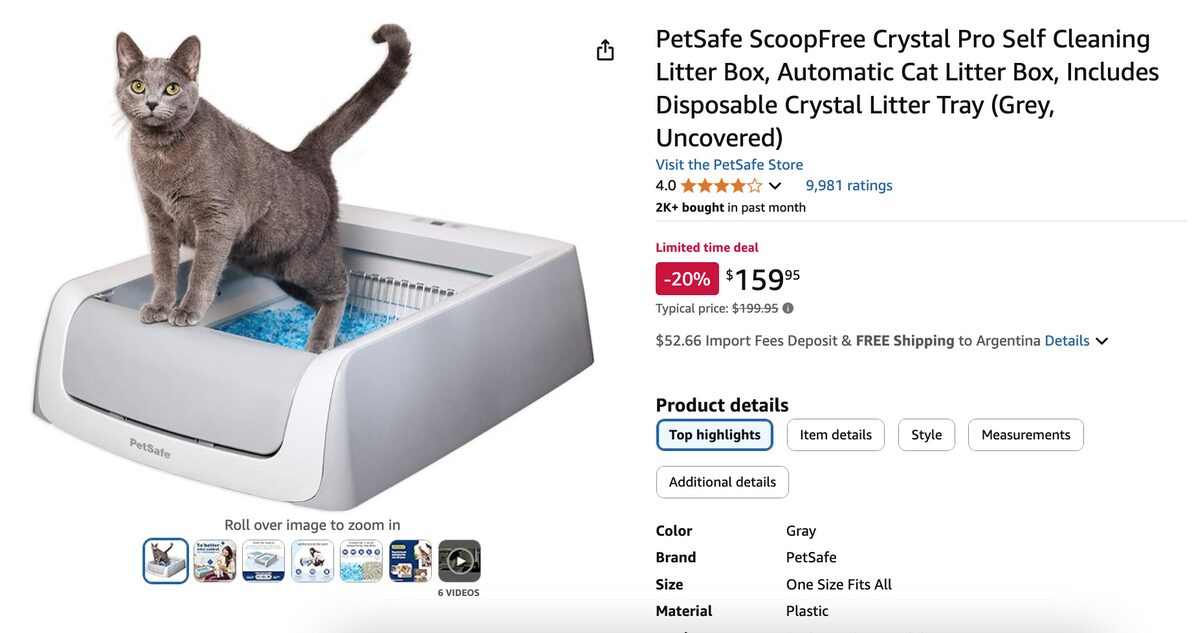 Amazon Self-cleaning Litters For Cats