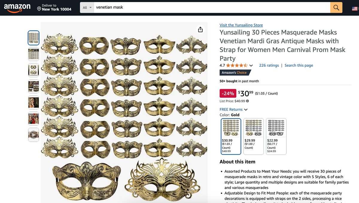 face masks dropshipping Amazon