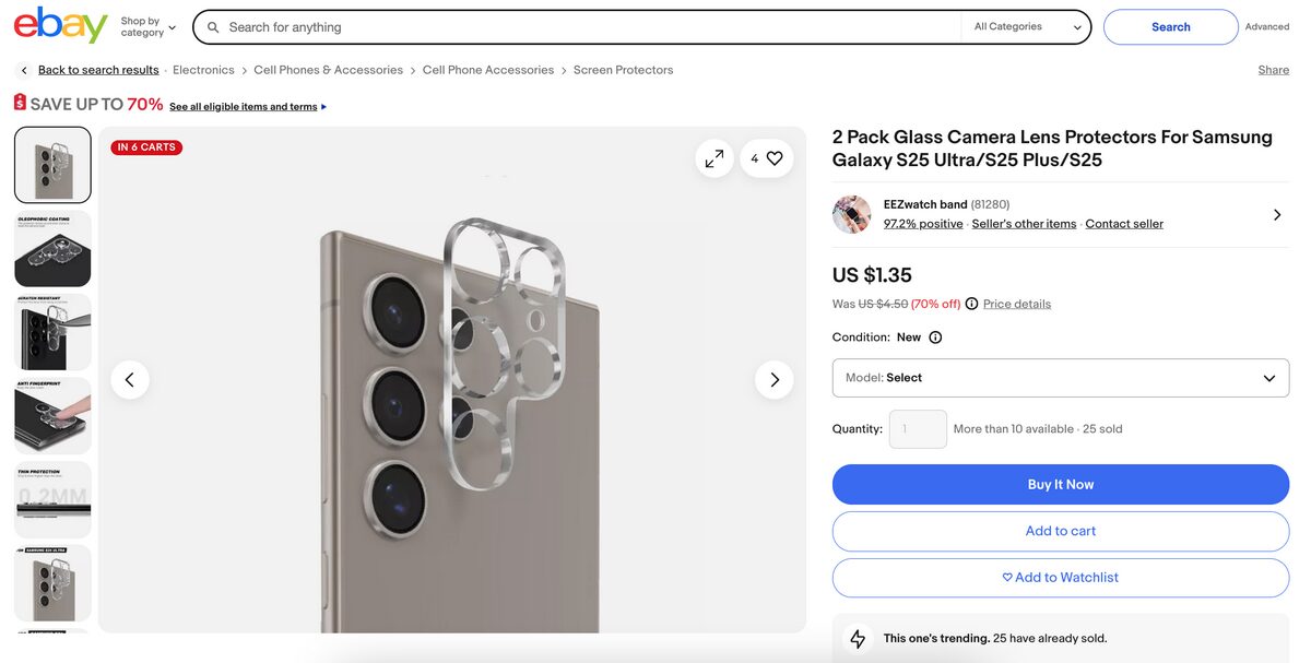 Camera Lens Protectors eBay