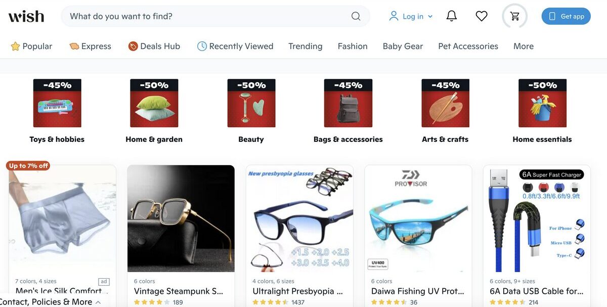 Aliexpress alternatives for dropshipping Wish