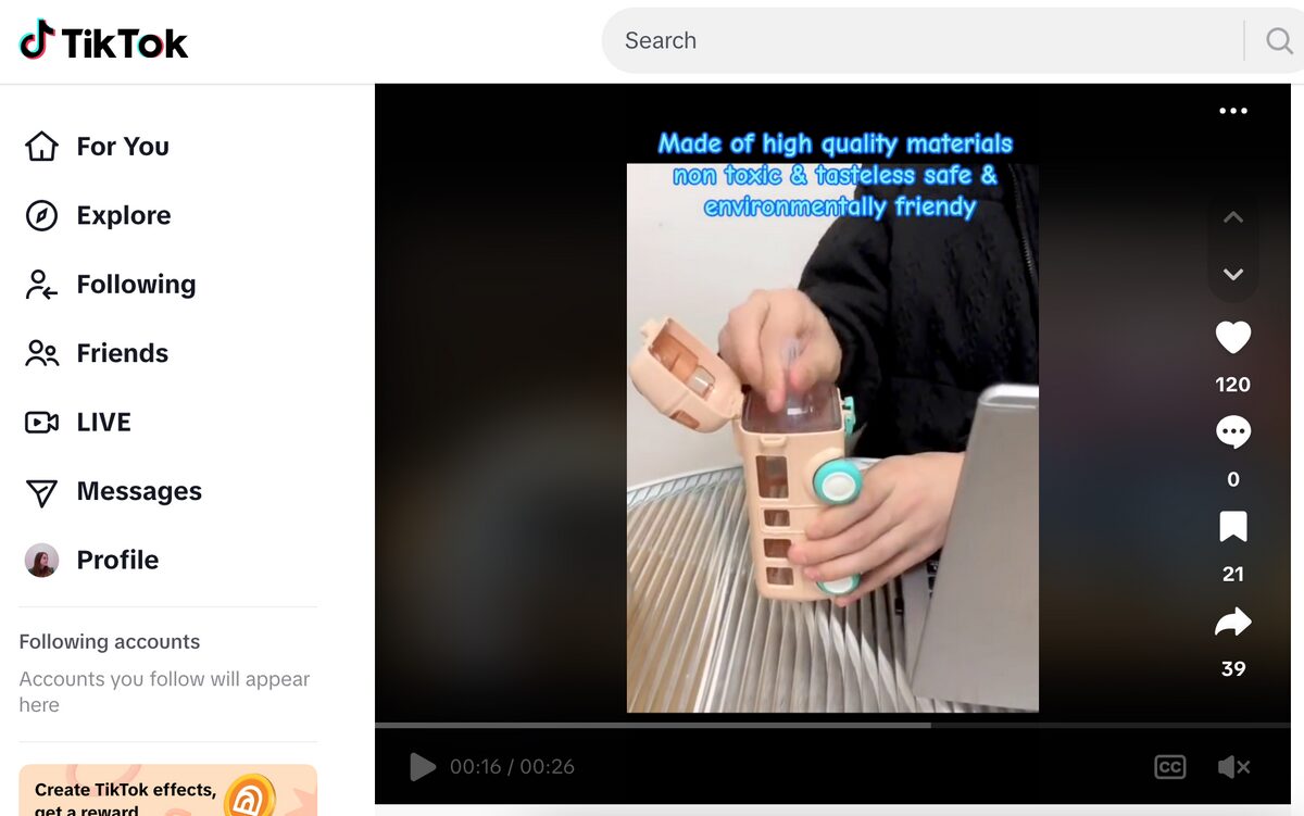 Kids Toy Car Sippy Cup TikTok Ad