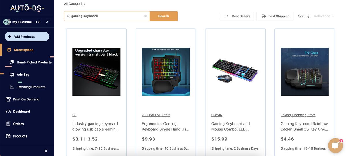 AutoDS Warehouse & Private Suppliers Tech And Mobile Accessories Dropshipping Supplier