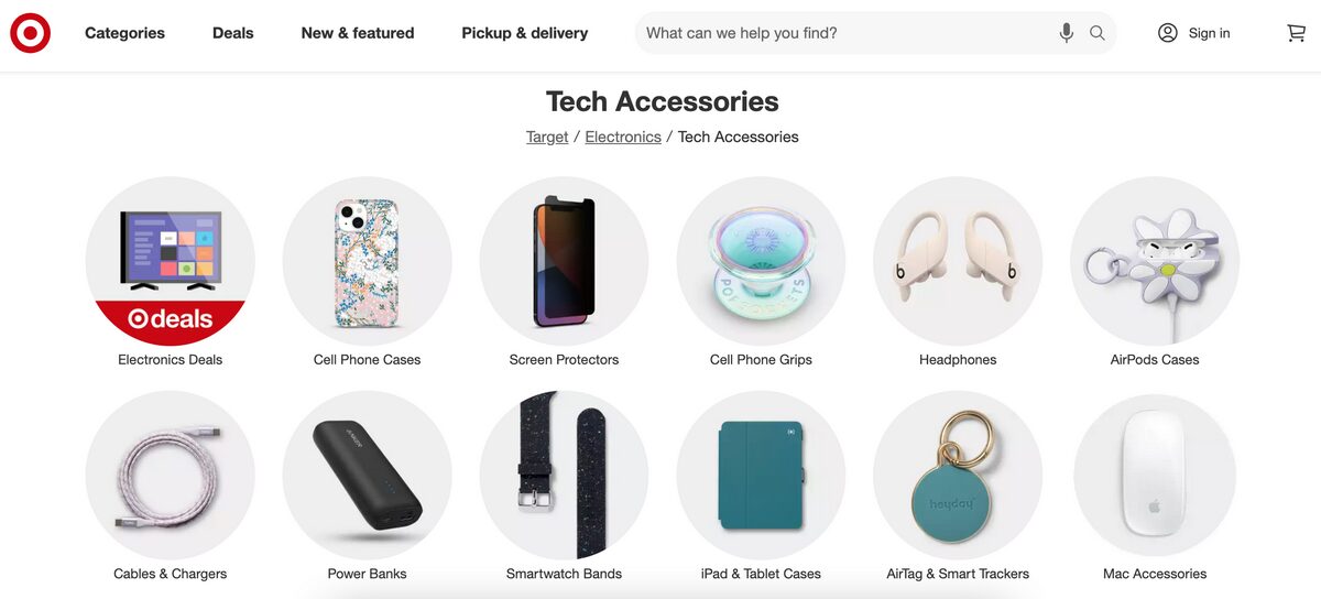 Target Tech And Mobile Accessories dropshipping supplier
