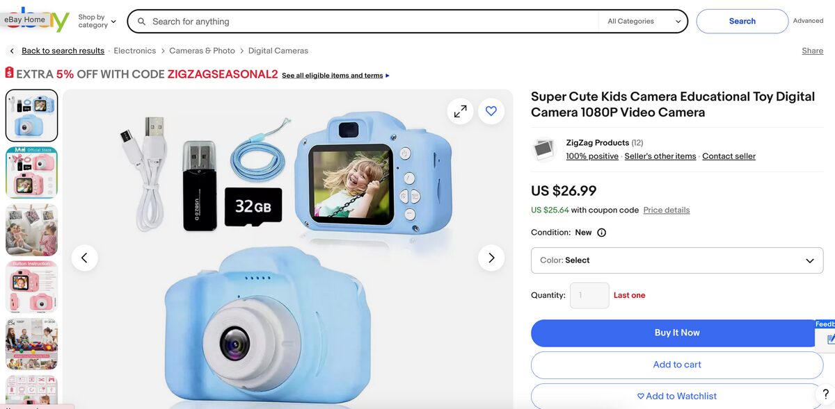 Toy Camera best items to dropship in march 2025