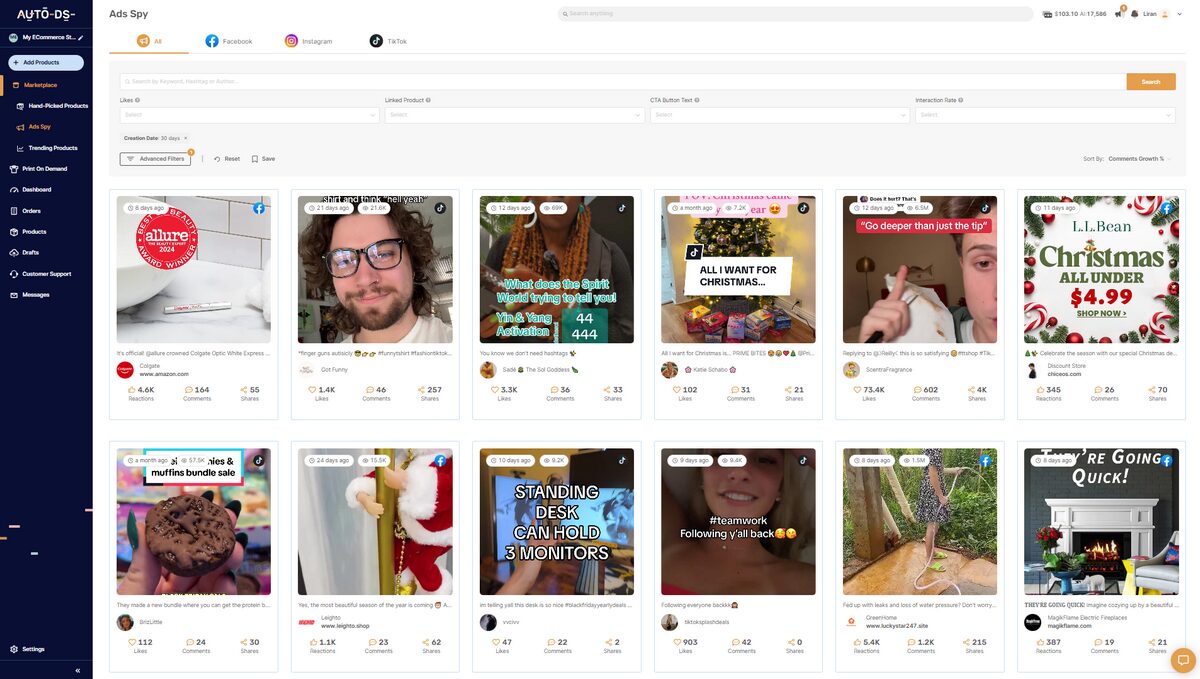 autods ads spy tools