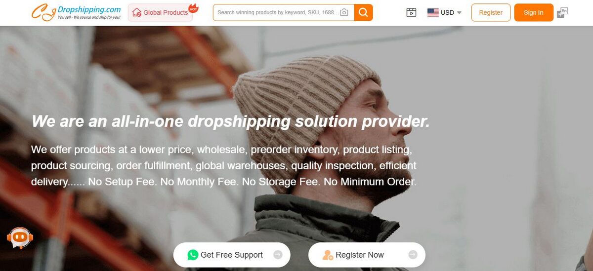 cjdropshipping uk dropship platform