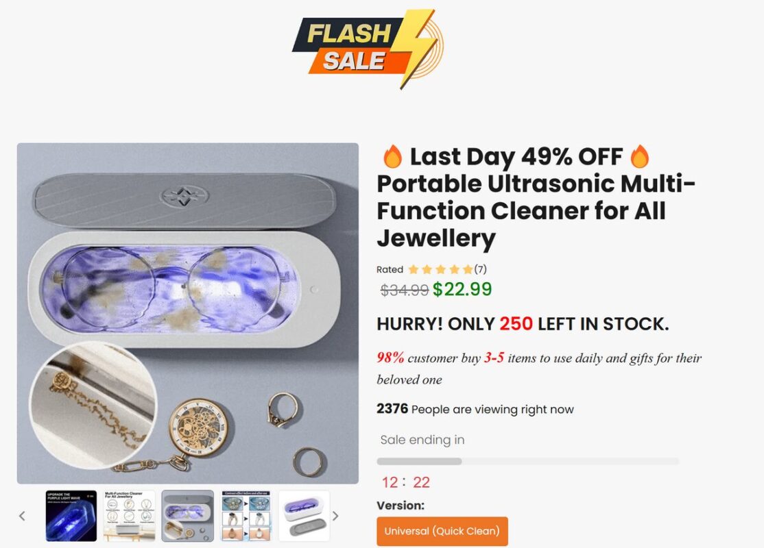 Ultrasonic cleaner best items to dropship in may 2025