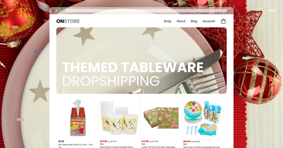 themed tableware dropshipping guide