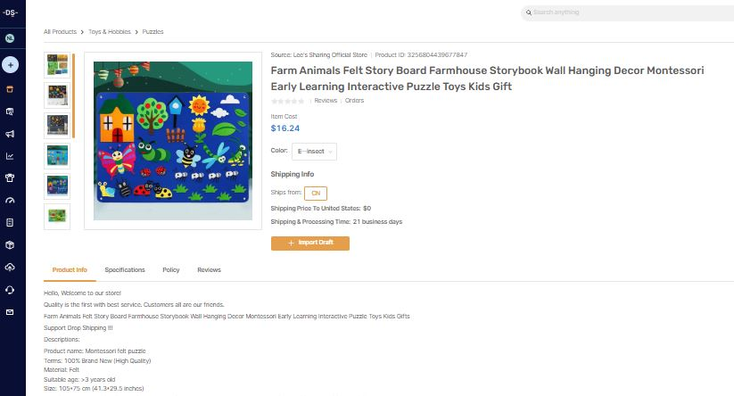 Educational Toys Puzzle