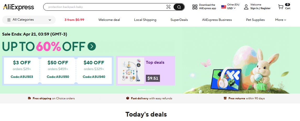 AliExpress china wholesale supplier