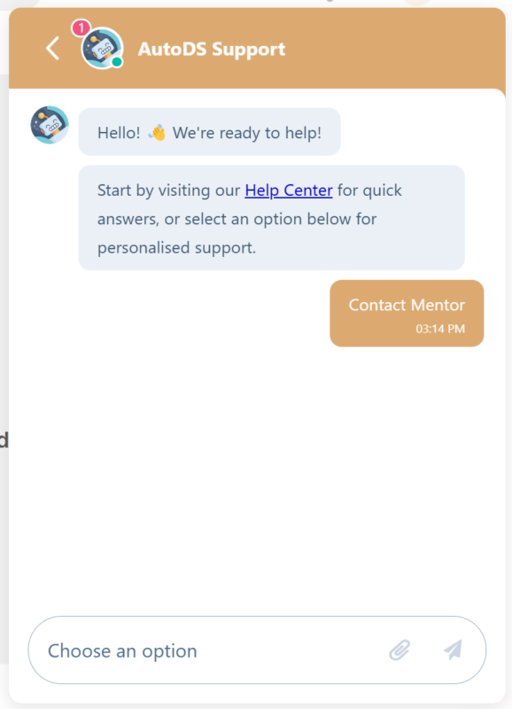AutoDS Intern Customer Support