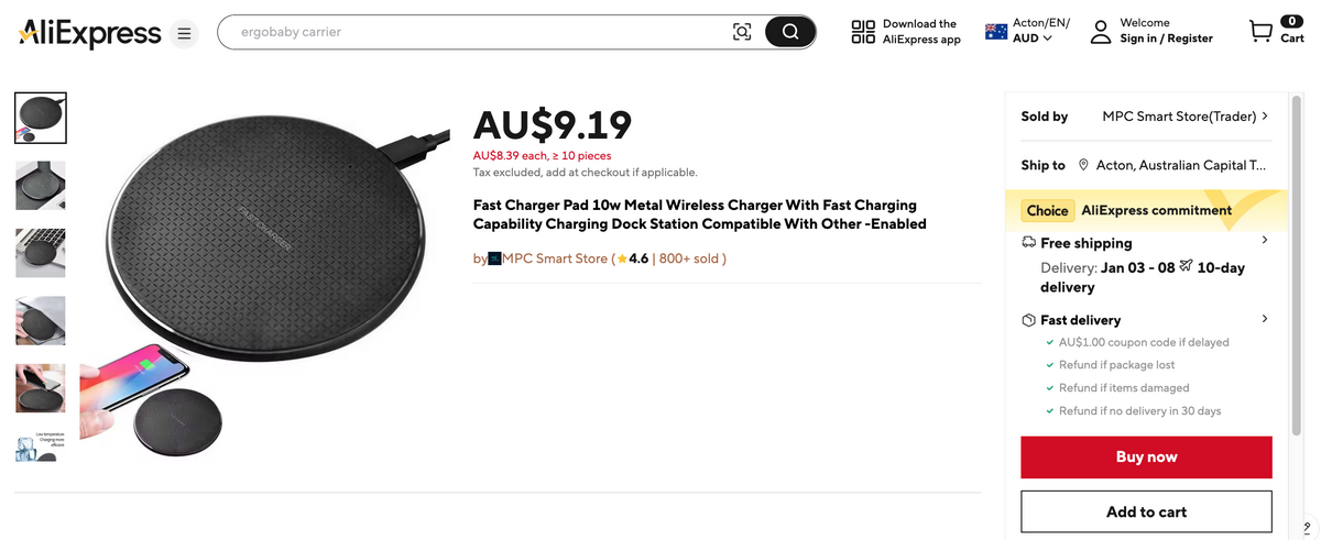 Wireless Charger AliExpress